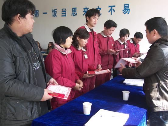 2009年度员工表彰大会暨2010年度工作动员会